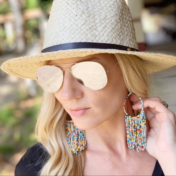 Jewelry - LAST PAIR! Life Of The Party Beaded Tassel Earring